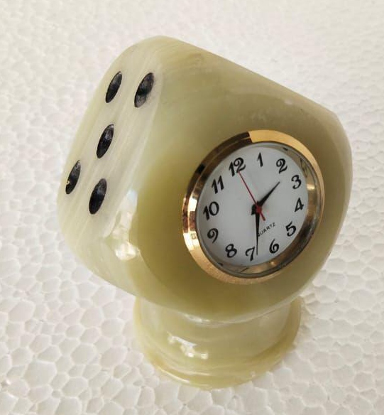 Onyx Table Clock