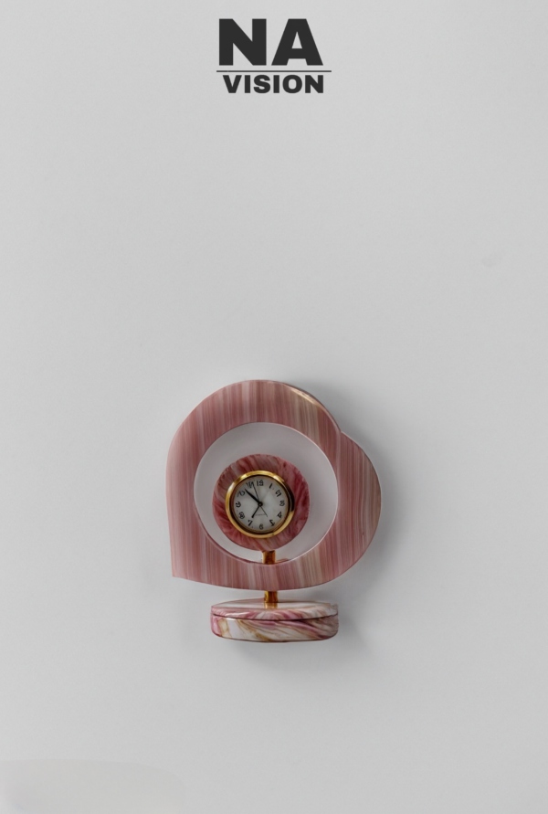 Onyx Table Clock